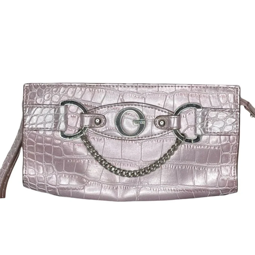 Guess‎ Pink Wristlet Bag